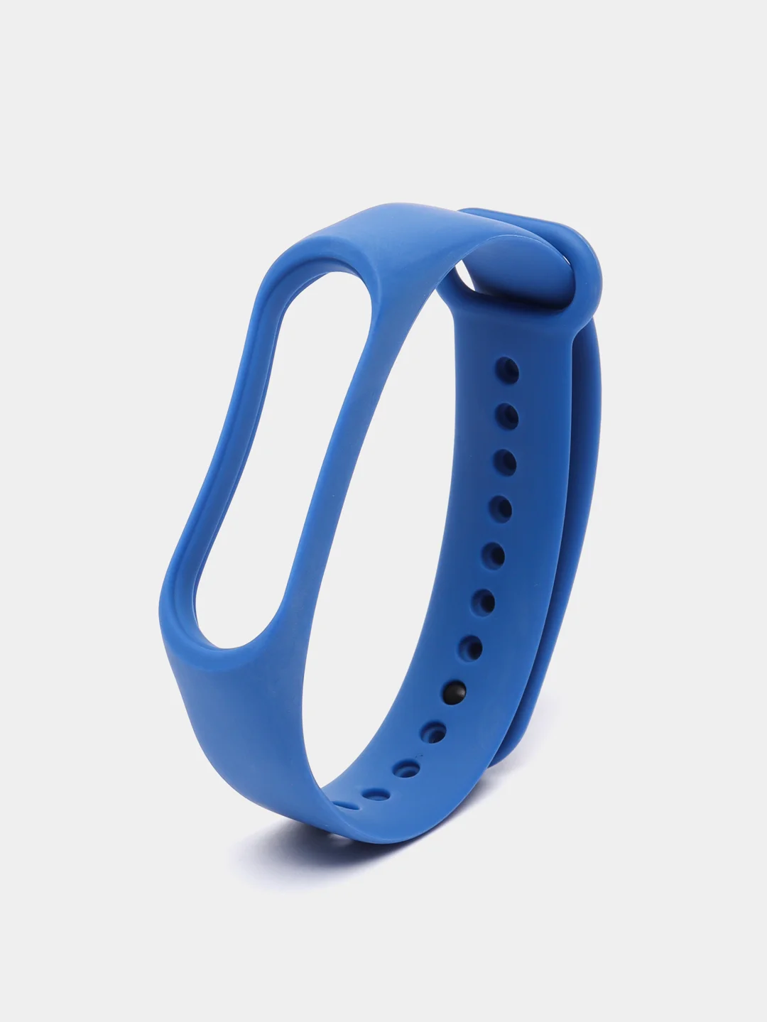 Лазурный силиконовый ремешок Xiaomi Mi Band 3, Mi Band 4 (Сяоми Ми Бэнд 3, Ми Бэнд 4)