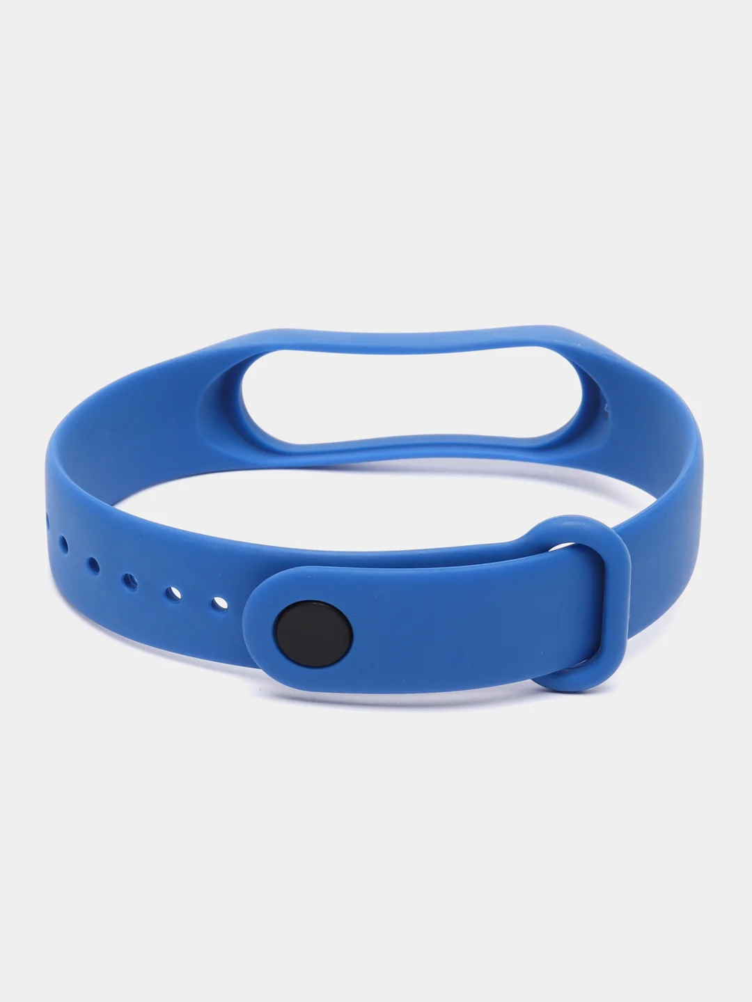 Лазурный силиконовый ремешок Xiaomi Mi Band 3, Mi Band 4 (Сяоми Ми Бэнд 3, Ми Бэнд 4)
