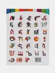 Книга Азбука из пластилина, лепим из пластилина. Развитие ребенка
