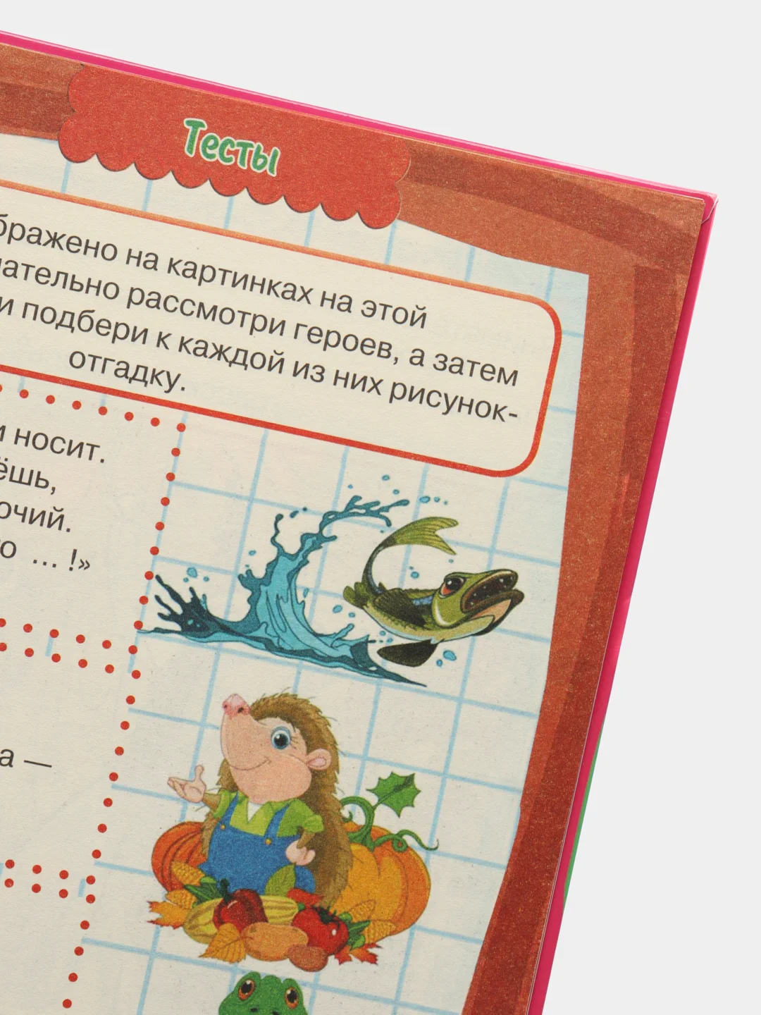 Книга с упражнениями Я готовлюсь к школе: Развиваю речь, книги развивающие, тесты детям