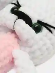 Конфетный заяц в платье плюшевый
