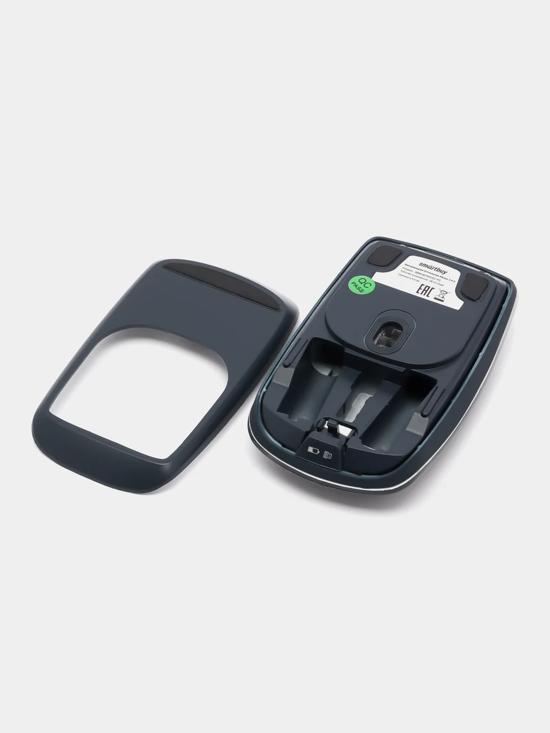 Черный мышь беспроводная с принтом Smartbuy SBM-327AG