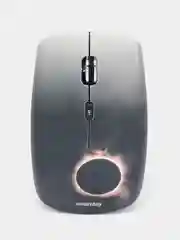 Черный мышь беспроводная с принтом Smartbuy SBM-327AG