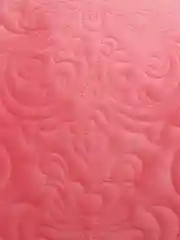 Розовый покрывало велюровое, стеганное, 200 x 220, розовое