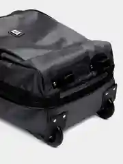 Багровый чемодан текстильный Kartex 0045