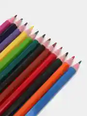 Карандаши цветные, пластиковые, треугольные/шестигранные, заточенные 6/12/18/24 Calligrata