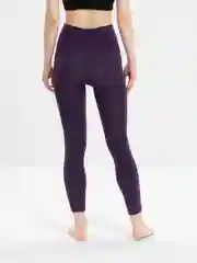 Фиолетовый легинсы тонкие с начесом