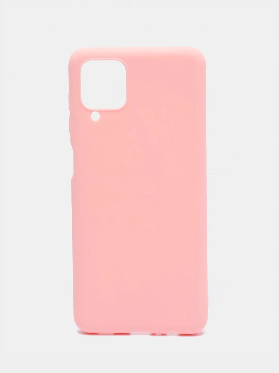 Розовый однотонный силиконовый чехол Samsung A22 A31 A70 A10 A30 A41 M62 S9+ S10 S20 Ultra