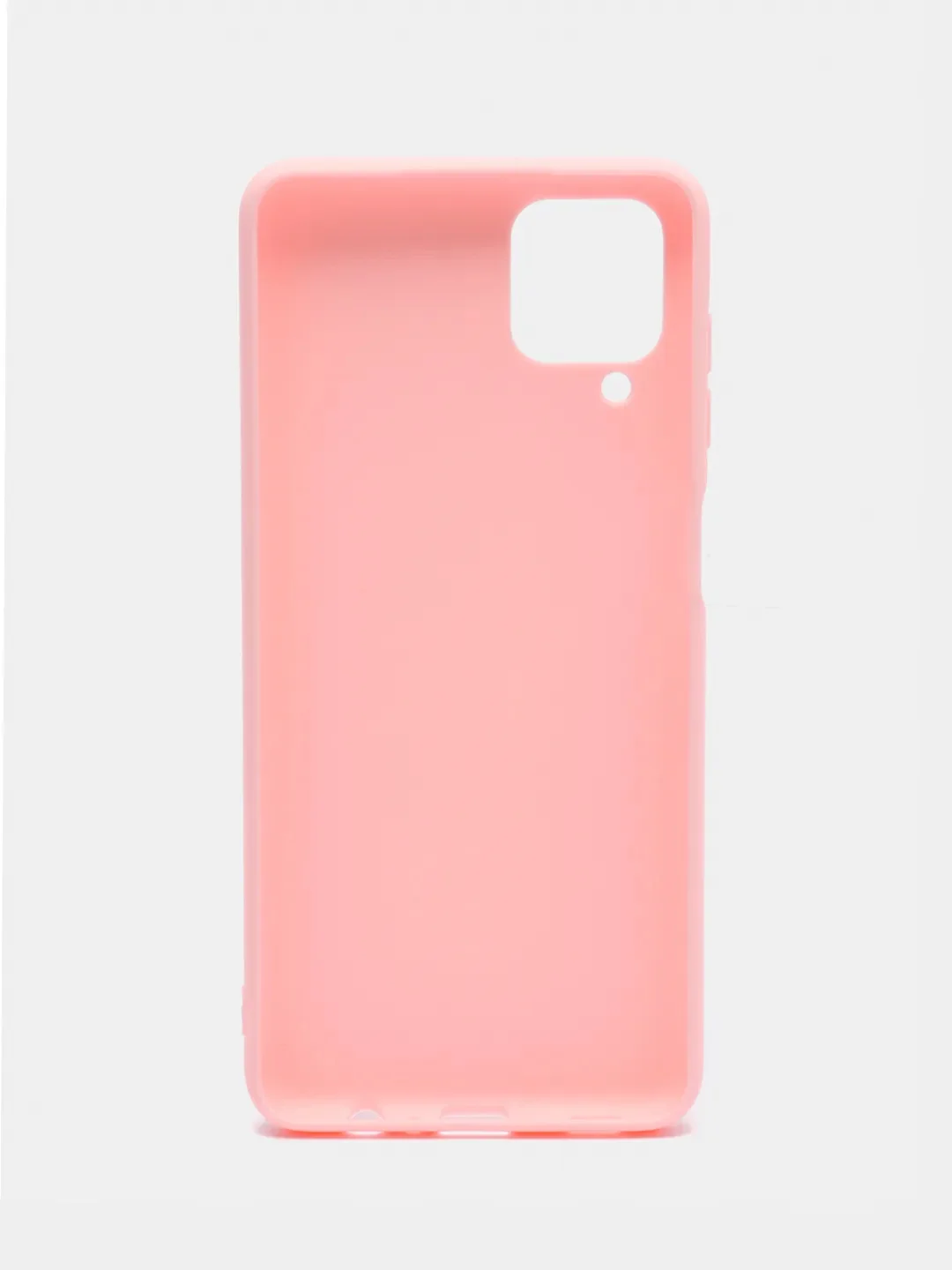 Розовый однотонный силиконовый чехол Samsung A22 A31 A70 A10 A30 A41 M62 S9+ S10 S20 Ultra