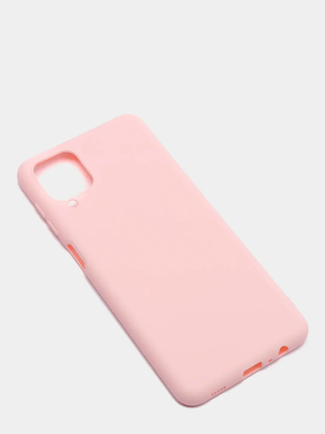 Розовый однотонный силиконовый чехол Samsung A22 A31 A70 A10 A30 A41 M62 S9+ S10 S20 Ultra