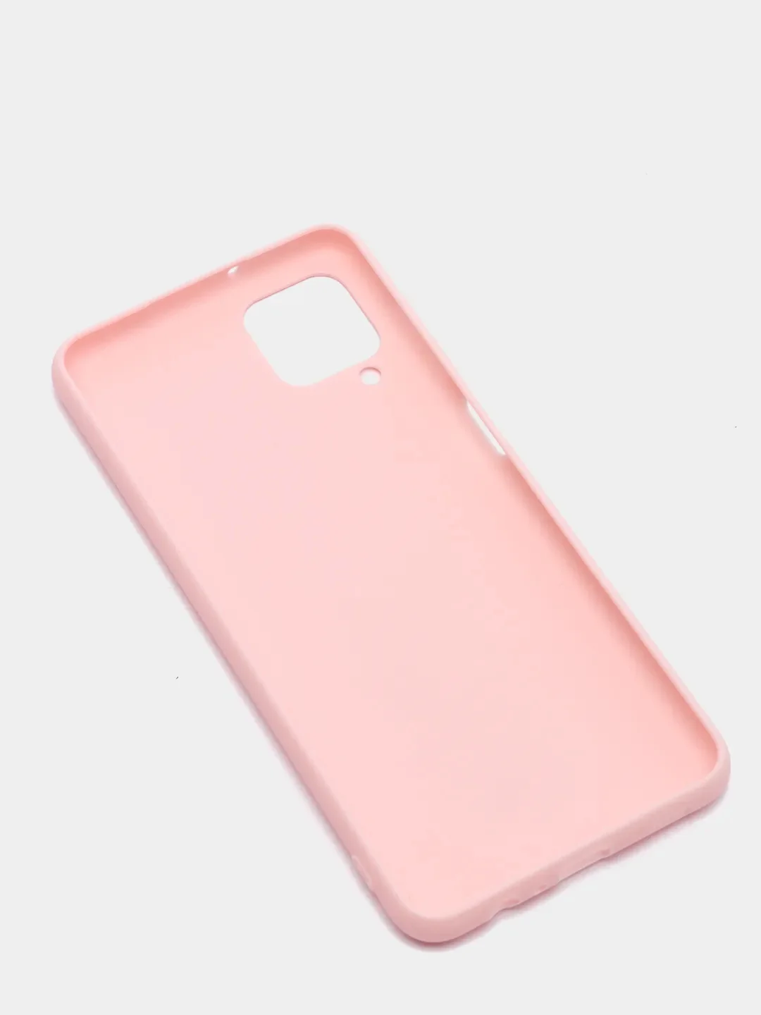 Розовый однотонный силиконовый чехол Samsung A22 A31 A70 A10 A30 A41 M62 S9+ S10 S20 Ultra