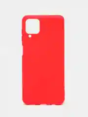 Красный однотонный силиконовый чехол Samsung A22 A31 A70 A10 A30 A41 M62 S9+ S10 S20 Ultra