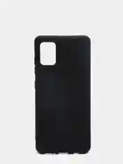 Черный однотонный силиконовый чехол Samsung A22 A31 A70 A10 A30 A41 M62 S9+ S10 S20 Ultra