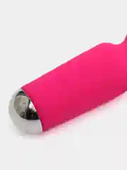 Розовый мини вибратор