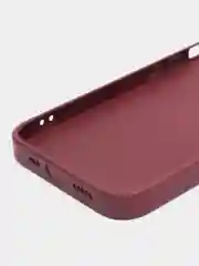 Фуксия чехол для iPhone (Айфон) 14, Pro, Plus, со стеклянной панелью