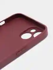 Фуксия чехол для iPhone (Айфон) 14, Pro, Plus, со стеклянной панелью