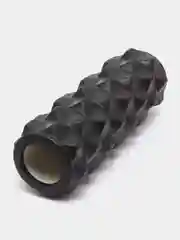 Черный ролик массажный МФР, для фитнеса