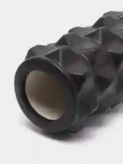 Черный ролик массажный МФР, для фитнеса