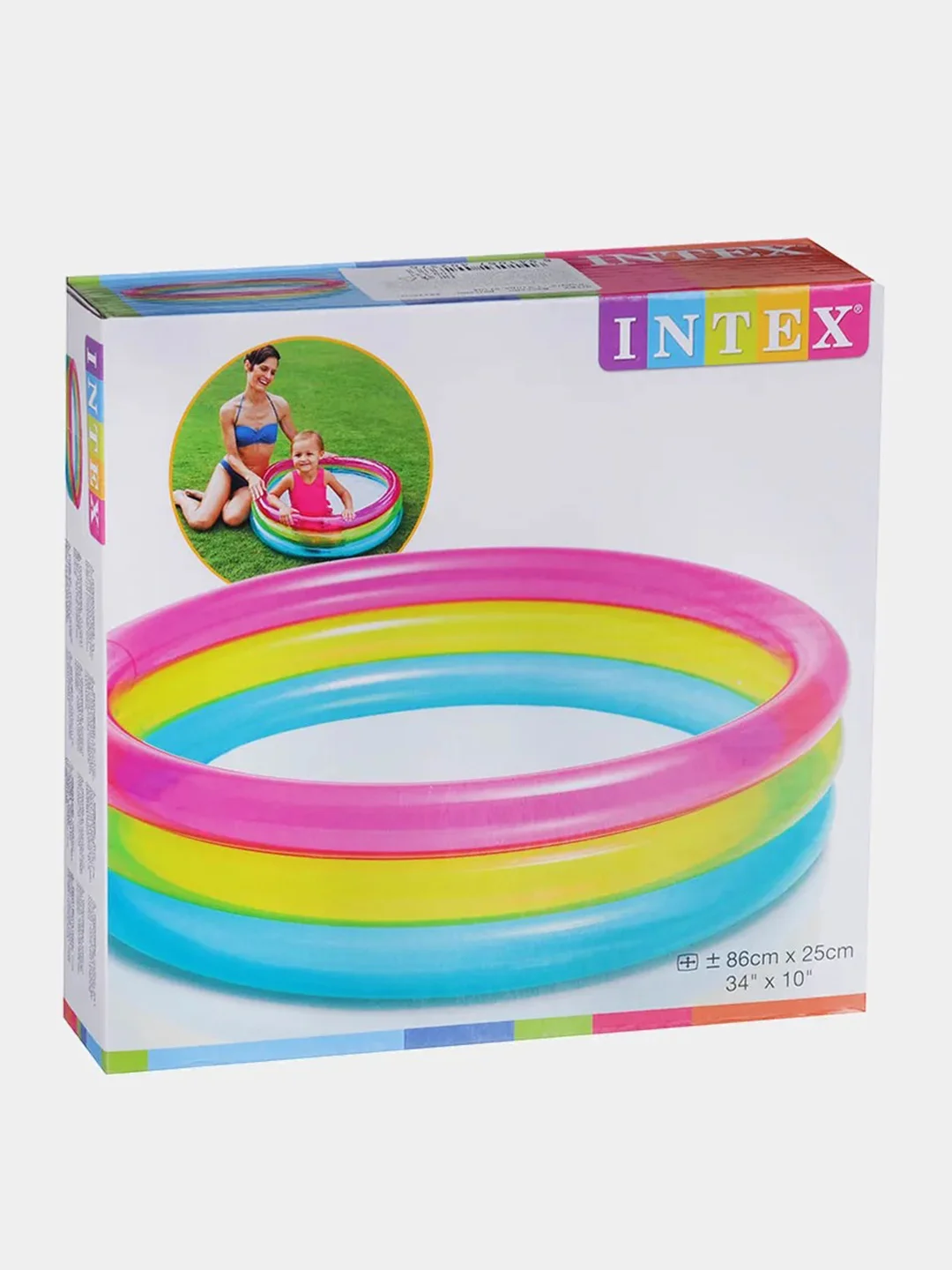 Бассейн надувной, детский, Intex, 86 х 25 см