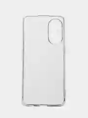 Прозрачный чехол Oppo Reno 8T 4G (Оппо Рено 8Т 4Г), прозрачный, силиконовый, с защитой камеры