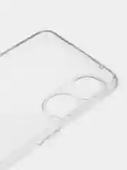 Прозрачный чехол Oppo Reno 8T 4G (Оппо Рено 8Т 4Г), прозрачный, силиконовый, с защитой камеры