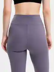 Сиреневый легинсы спортивные, женские