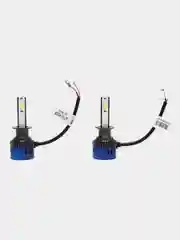 Светодиодная автомобильная LED лампа H1, H4, H7, H11, 9005, 9006, чип CSP 3570, 2 штуки