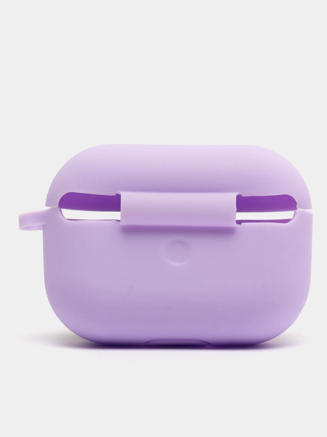 Лавандовый силиконовый чехол для наушников Apple Airpods Pro