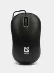 Черный мышь Defender Patch компактная, черная
