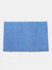 Голубой коврик для ванной