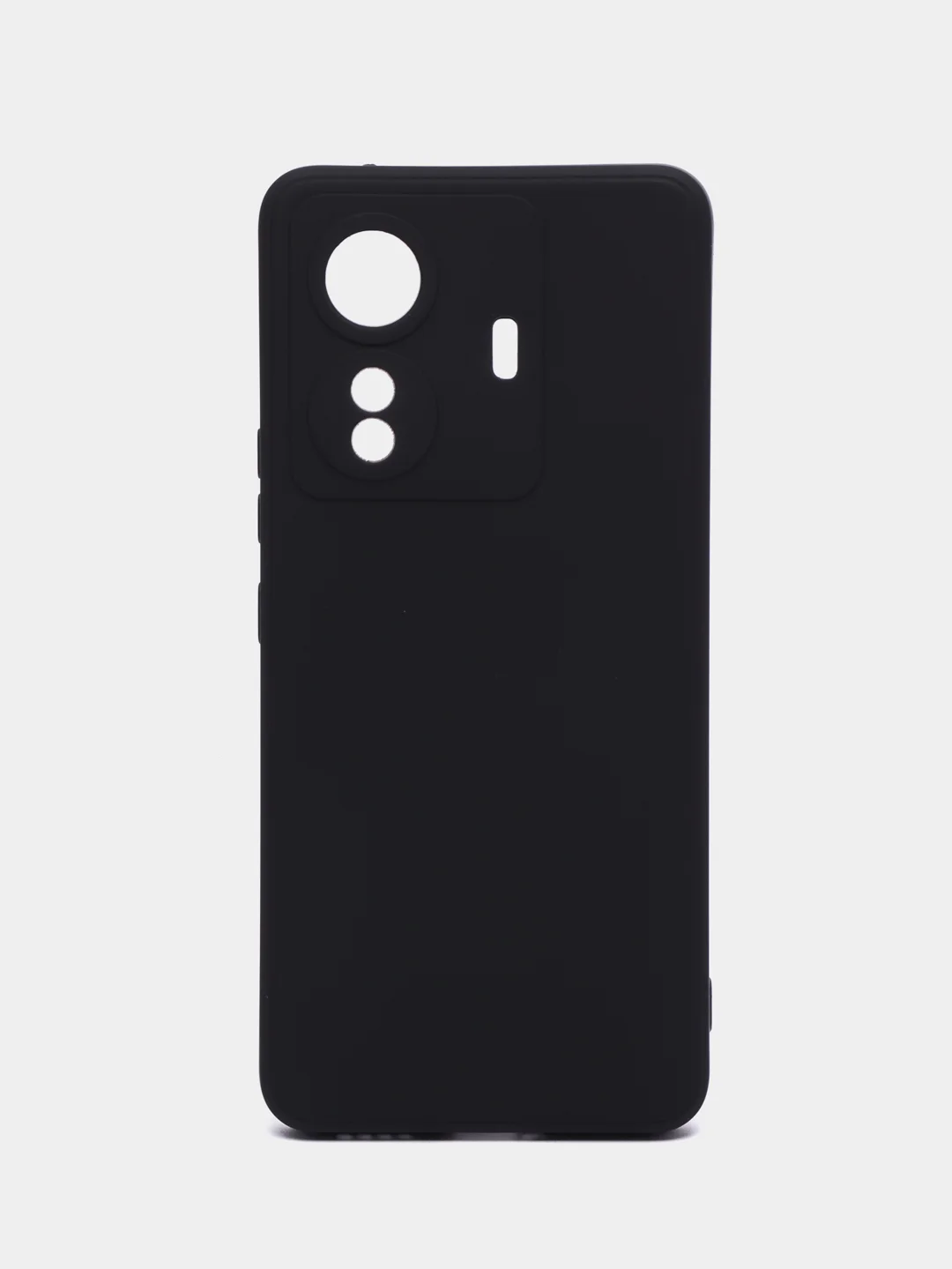 Черный чехол для Vivo T1 4G (Виво Т1 4Г), силиконовый