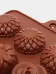 Коричневый силиконовая форма для шоколада