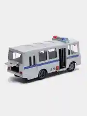 Машина Технопарк "ПАЗ 3205", 14 см, металл, свет-звук, инерция