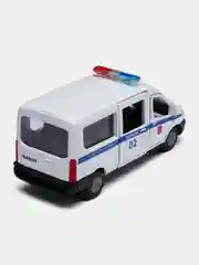 Машина Технопарк FORD TRANSIT ПОЛИЦИЯ, 12 см,металл, инерция