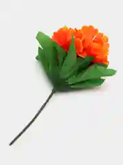 Желтый искусственные цветы. Климатисы (букет). Композиция. Высота: 210 мм