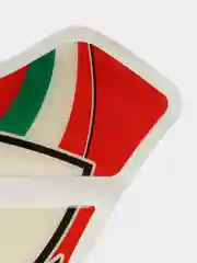 Накладка на бензобак, наклейка бака красная RACING