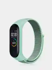 Морской ремешок нейлоновый на липучке для Xiaomi Mi Band 3, Mi Band 4, Band 5, Band 6, Mi Band 7