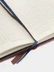 Блокнот коричневый Brauberg "Note", под кожу, с резинкой, клетка, А5 162 х 218 мм, 80 листов