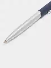 Ручка подарочная шариковая BRAUBERG Ottava, СИНЯЯ, корпус серебристый с синим,линия 0,5мм