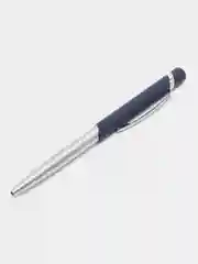 Ручка подарочная шариковая BRAUBERG Ottava, СИНЯЯ, корпус серебристый с синим,линия 0,5мм