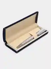 Ручка подарочная шариковая GALANT ETUDE, корпус серебристый, детали хром, 0,7мм, синяя