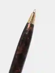 Ручка подарочная шариковая GALANT TINTA MARBLE, корпус коричн., золот. детали, 0,7мм,синяя