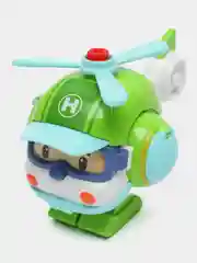 Зеленый поли Робокар машинка сборная, игрушка развивающая