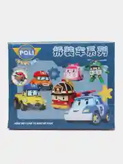 Зеленый поли Робокар машинка сборная, игрушка развивающая
