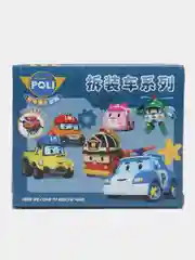 Красный поли Робокар машинка сборная, игрушка развивающая