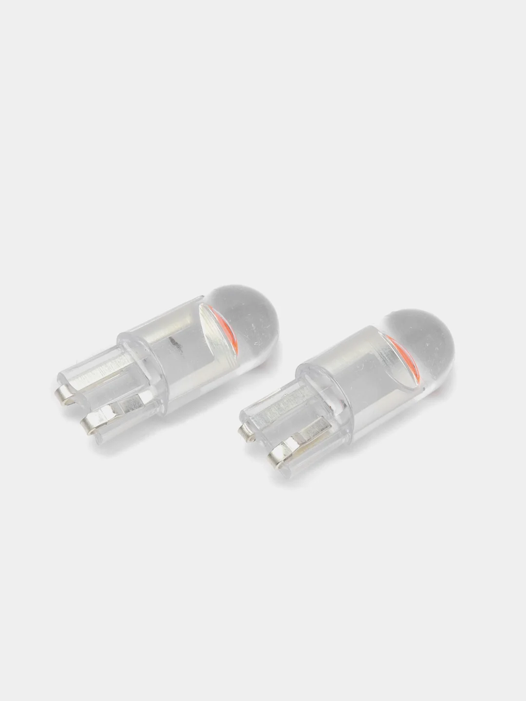 Красный светодиодные LED лампы W5W T10, 2 штуки в комплекте