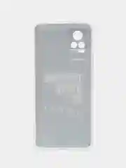 Тёмно-коричневый силиконовый чехол на Vivo V21e 4G / Виво V21e 4G прозрачный, с рисунком, защита камеры