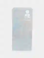 Бирюзовый силиконовый чехол на Vivo V21e 4G / Виво V21e 4G прозрачный, с рисунком, защита камеры