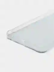 Бирюзовый силиконовый чехол на Vivo V21e 4G / Виво V21e 4G прозрачный, с рисунком, защита камеры