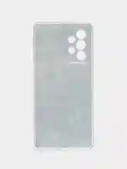 Бирюзовый чехол на Samsung Galaxy A53 5G / Галакси А53 5G прозрачный, с рисунком, защита камеры